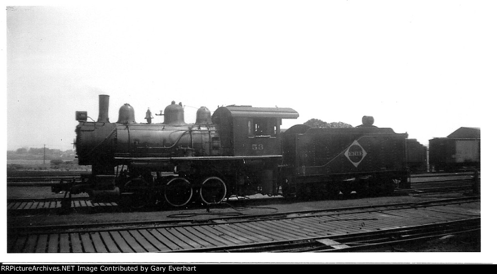 ERIE 0-6-0 #53 - Erie RR